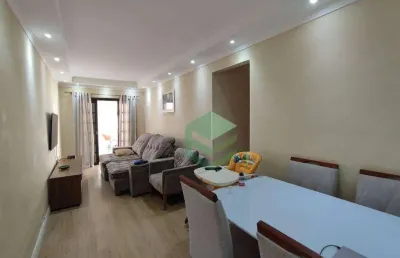 Apartamento com 2 dormitórios à venda, 59 m² por r$ 380.000,00 - jordanópolis - são bernardo do campo/sp