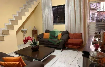 Sobrado com 2 dormitórios à venda, 105 m² por r$ 290.000,00 - jardim silvina - são bernardo do campo/sp