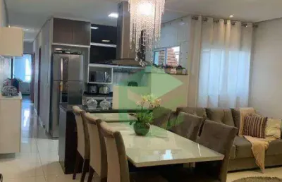 Apartamento à venda, 81 m² por r$ 598.000,00 - vila scarpelli - santo andré/sp