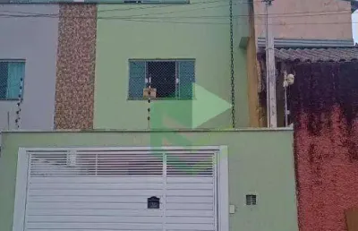 Sobrado com 3 dormitórios à venda, 138 m² por r$ 550.000,00 - jardim do estádio - santo andré/sp