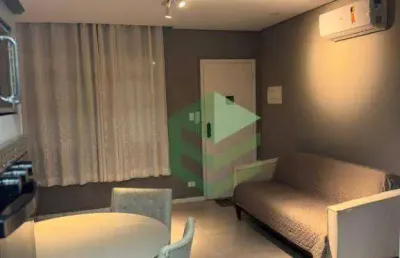 Apartamento com 1 dormitório à venda, 72 m² por r$ 350.000 - canto do forte - praia grande/sp