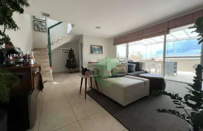 Cobertura com 3 dormitórios à venda, 183 m² por r$ 1.100.000,00 - nova petrópolis - são bernardo do campo/sp