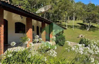 Chácara com 3 dormitórios à venda, 7137 m² por r$ 690.000 - palmeirinha - juquitiba/sp