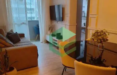 Apartamento com 2 dormitórios à venda, 57 m² por r$ 355.000 - rudge ramos - são bernardo do campo/sp
