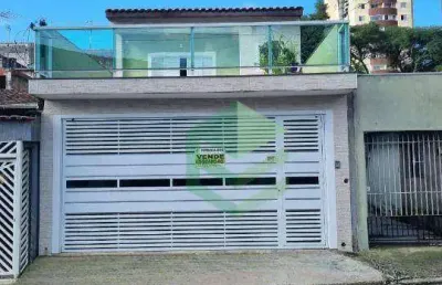 Sobrado à venda, 198 m² por r$ 855.000,00 - santa terezinha - são bernardo do campo/sp