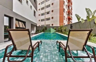 Apartamento com 1 dormitório para alugar, 40 m² por r$ 3.814,00/mês - centro - são bernardo do campo/sp