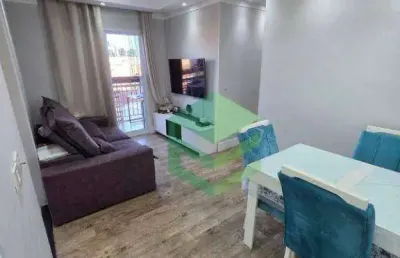 Apartamento com 3 dormitórios à venda, 72 m² por r$ 560.000 - centro - são bernardo do campo/sp