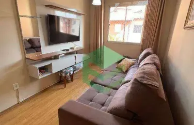Apartamento com 2 dormitórios à venda, 53 m² por r$ 255.000,00 - baeta neves - são bernardo do campo/sp