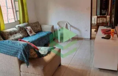Casa com 2 dormitórios à venda, 113 m² por r$ 400.000 - maracanã - praia grande/sp