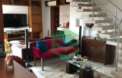 Cobertura com 3 dormitórios à venda, 212 m² por r$ 1.600.000,00 - vila dayse - são bernardo do campo/sp