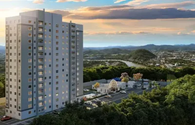 Apartamento com 2 quartos à venda no badenfurt, blumenau , 42 m2 por r$ 244.990