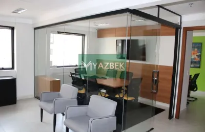 Sala comercial com 8 salas para alugar na avenida jamaris, 100, planalto paulista, são paulo, 362 m2 por r$ 40.000