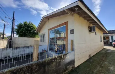 Casa a venda com amplo terreno em areias, são josé-sc!