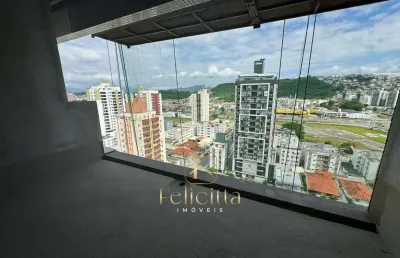 Apartamento no kobrasol, 2 quartos, suíte, frente rua