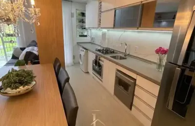 Apartamento com 02 dormitórios no bairro ipiranga em são josé/sc