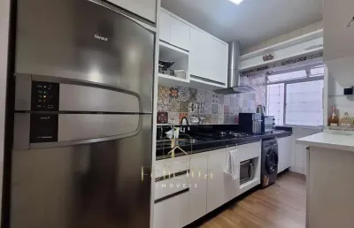 Apartamento com 02 dormitórios na praia comprida, em são josé/sc