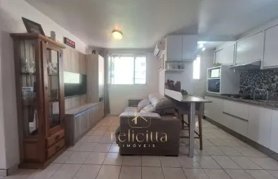 Apartamento com 02 dormitórios no bairro capoeiras em florianopolis/sc