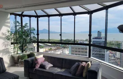 Cobertura com 5 dormitórios à venda, 519 m² por r$ 3.630.000,00 - centro - florianópolis/sc