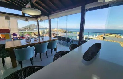 Cobertura à venda, 406 m² por r$ 5.500.000,00 - santinho - florianópolis/sc