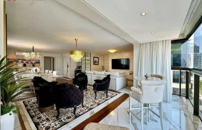 Apartamento com 4 dormitórios à venda, 203 m² por r$ 4.990.000,00 - centro - florianópolis/sc