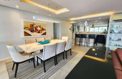 Apartamento com 4 dormitórios à venda, 170 m² por r$ 2.600.000,00 - itacorubi - florianópolis/sc