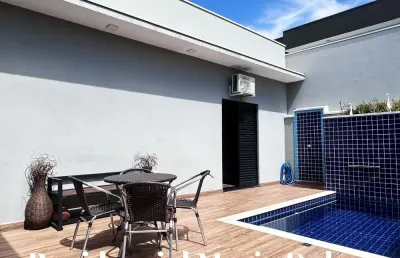 Casa disponível para locação no residencial maria dulce em indaiatuba-sp