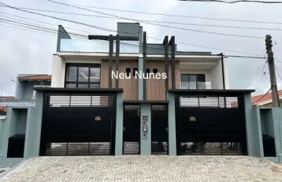 Sobrado novo a venda triplex alto padrão 03 dormitorios afonso pena  _ sjp /pr