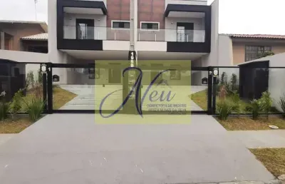 Sobrado alto padrão com 3 suites - centro são josé dos pinhais
