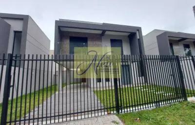 Sobrado novo 03 dormitórios (suite) nao geminados são josé dos pinhais