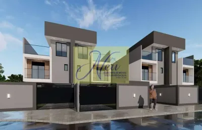 Sobrado em condominio com3 quartos, suite e terraço- uberaba curitiba