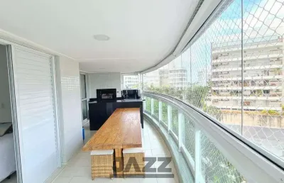 Apartamento à venda - riviera, bertioga - 123m2  - 4 suítes