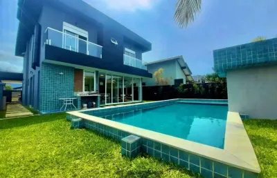 Casa em condomínio à venda - maitinga, bertioga - 286m2 - condomínio bougainvillee iv  - 4 suítes