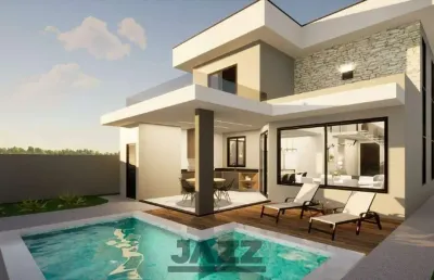 Casa em condomínio à venda - roncáglia, valinhos - 242m2  - 3 suítes