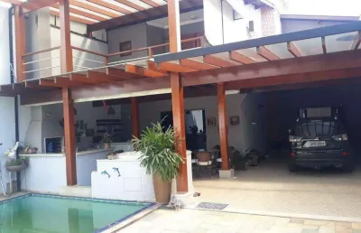 Casa em condomínio à venda - parque das flores, campinas - 400m2  - 4 quartos