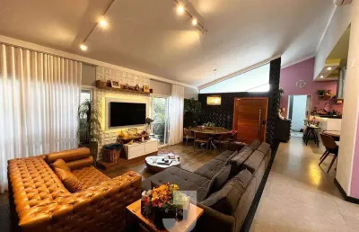 Casa em condomínio à venda - jardim jurema, valinhos - 400m2  - 4 suítes