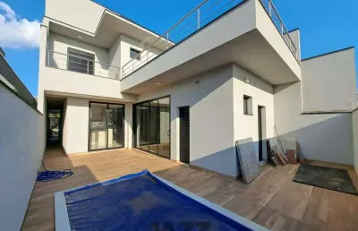 Casa em condomínio à venda - vila monte alegre, paulínia - 177m2 - condomínio terras da estância - alas bosque/ ypês  - 3 quartos