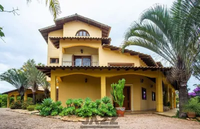 Casa em condomínio à venda - sousas, campinas - 600m2 - condomínio serra das cabras  - 5 suítes