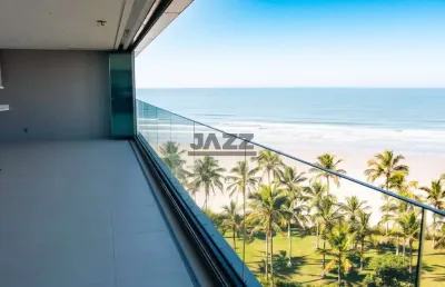 Apartamento 208m²  frente mar, com 4 suítes, módulo 3- riviera de são loureço-bertioga /sp