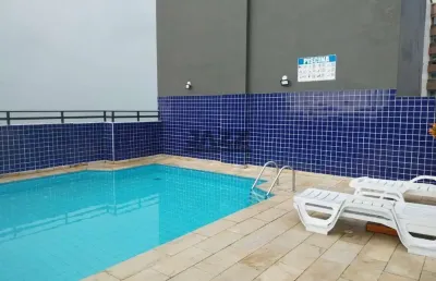 Apartamento 50 metros do mar- 1 quarto - sala com sacada- 63m² - caiçara - pg