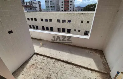 Apartamento com sacada gourmet- 2 quartos, suite - aviação- praia grande