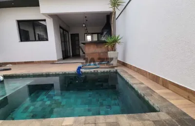 Casa de 3 dormitórios no condomíinio dona lucila para locação em indaiatuba