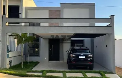 Novíssima casa de 3 dormitórios no condomínio villa paraty em indaiatuba - sp