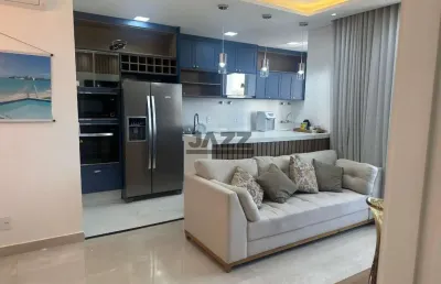 Apartamento completo com 3 quartos no swiss park, campinas