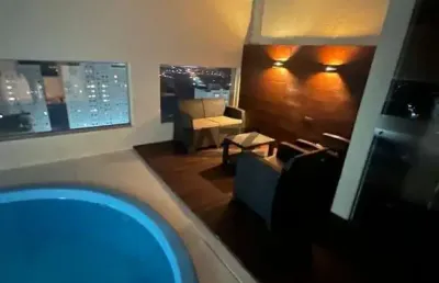 Cobertura de 257m² para locação no the plaza tower em campinas com 3 dormitórios, suíte, espaço gourmet e piscina privativa