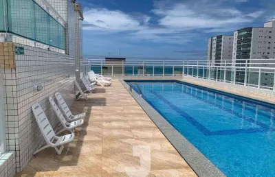 Apartamento à venda - caiçara, praia grande - 94m2 - condomínio jardim das tulipas  - 2 quartos