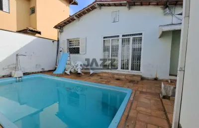 Casa térrea com piscina à venda no bairro chapadão, em campinas