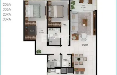 Cobertura duplex em jurerê internacional  -  florianópolis