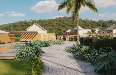 Casa em condominio em morro das pedras  -  florianópolis