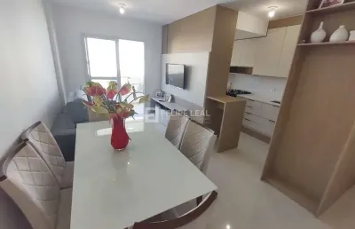 Apartamento semi mobiliado de 3 dormitórios sendo 1 suíte com vaga de garagem dupla  em pagani  -  palhoça