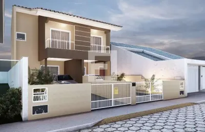 Casa com 3 quartos à venda na Rua Evaldo Jordão De Souza (Rua F), 72, Forquilhas, São José